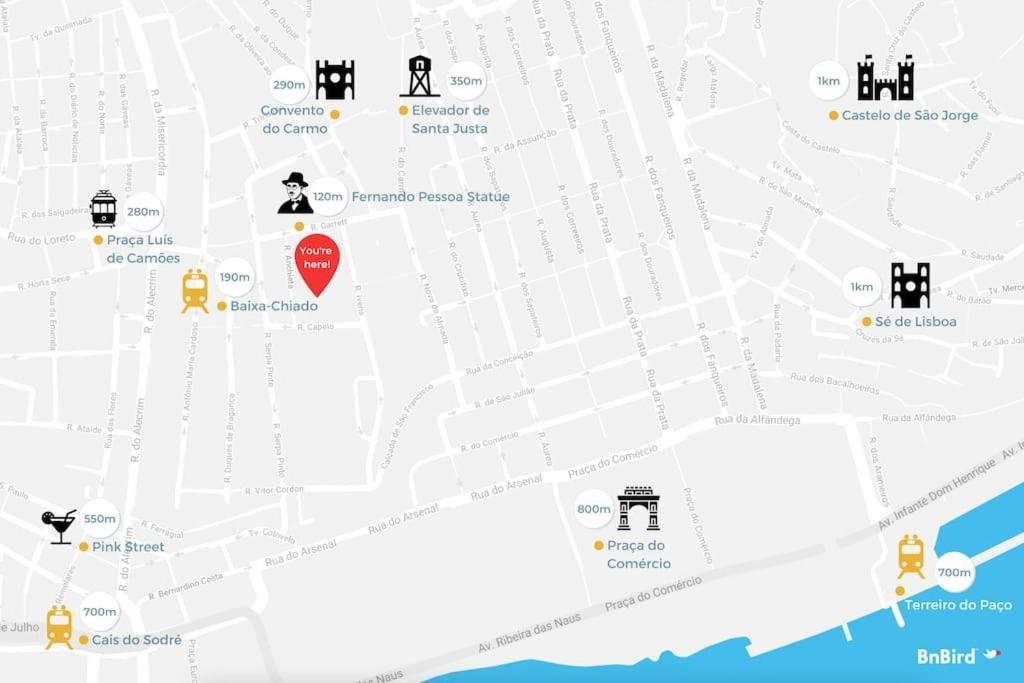 Trendy Chiado Flat Apartment ลิสบอน ภายนอก รูปภาพ